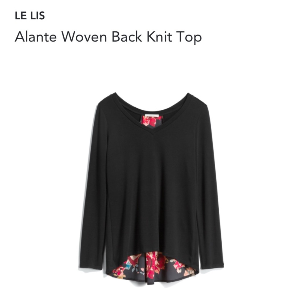 Le Lis Alante Woven Back Top from Stitch Fix 2X